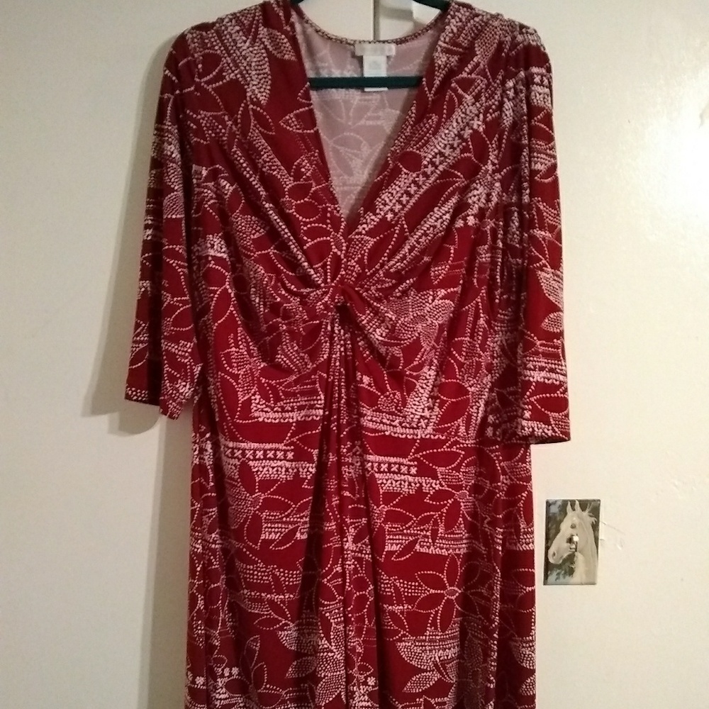 Red dress